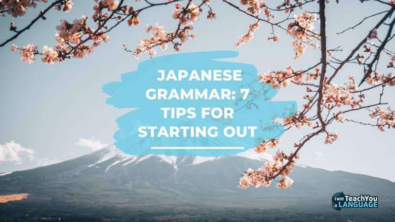 7 japanska grammatiktips för nybörjare